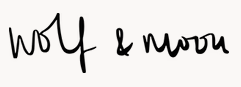Wolf & Moon