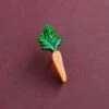 Wolf & Moon Carrot Pin