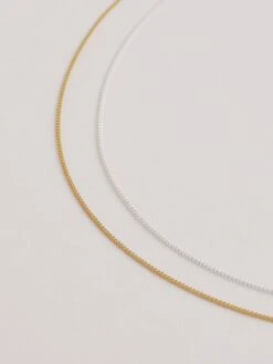 Wolf & Moon Fine Curb Chain