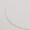 Wolf & Moon Sterling Silver Figaro Chain