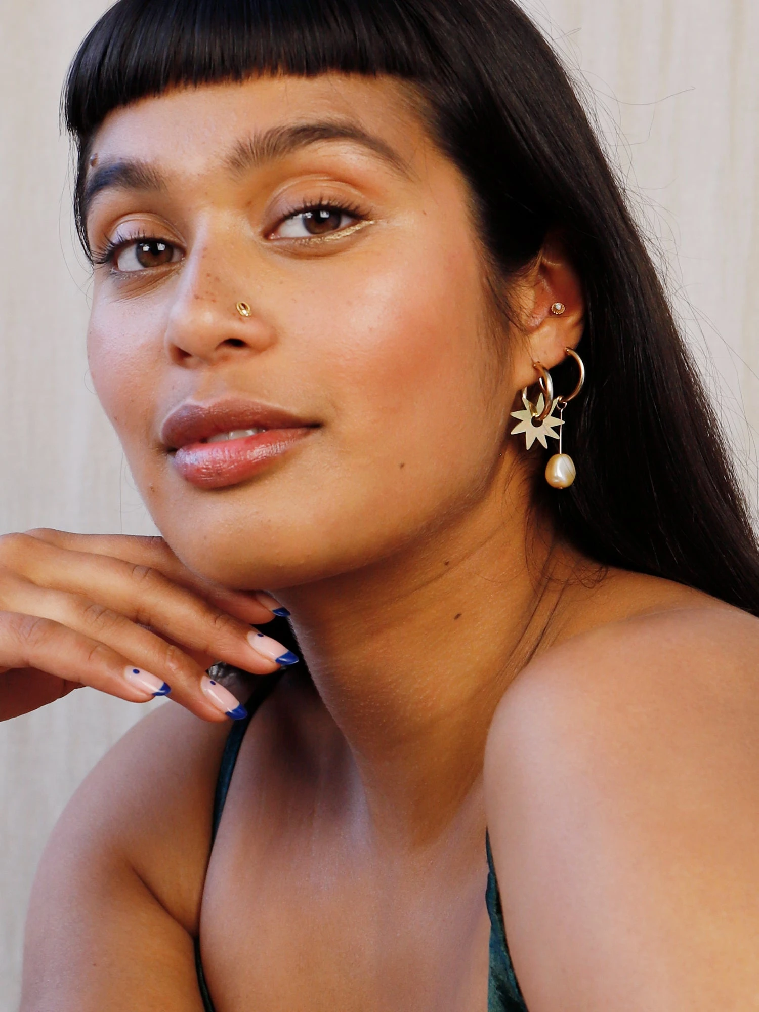 Wolf & Moon Kara Charm Hoops 11 Wolf & Moon Kara Charm Hoops - Image 9