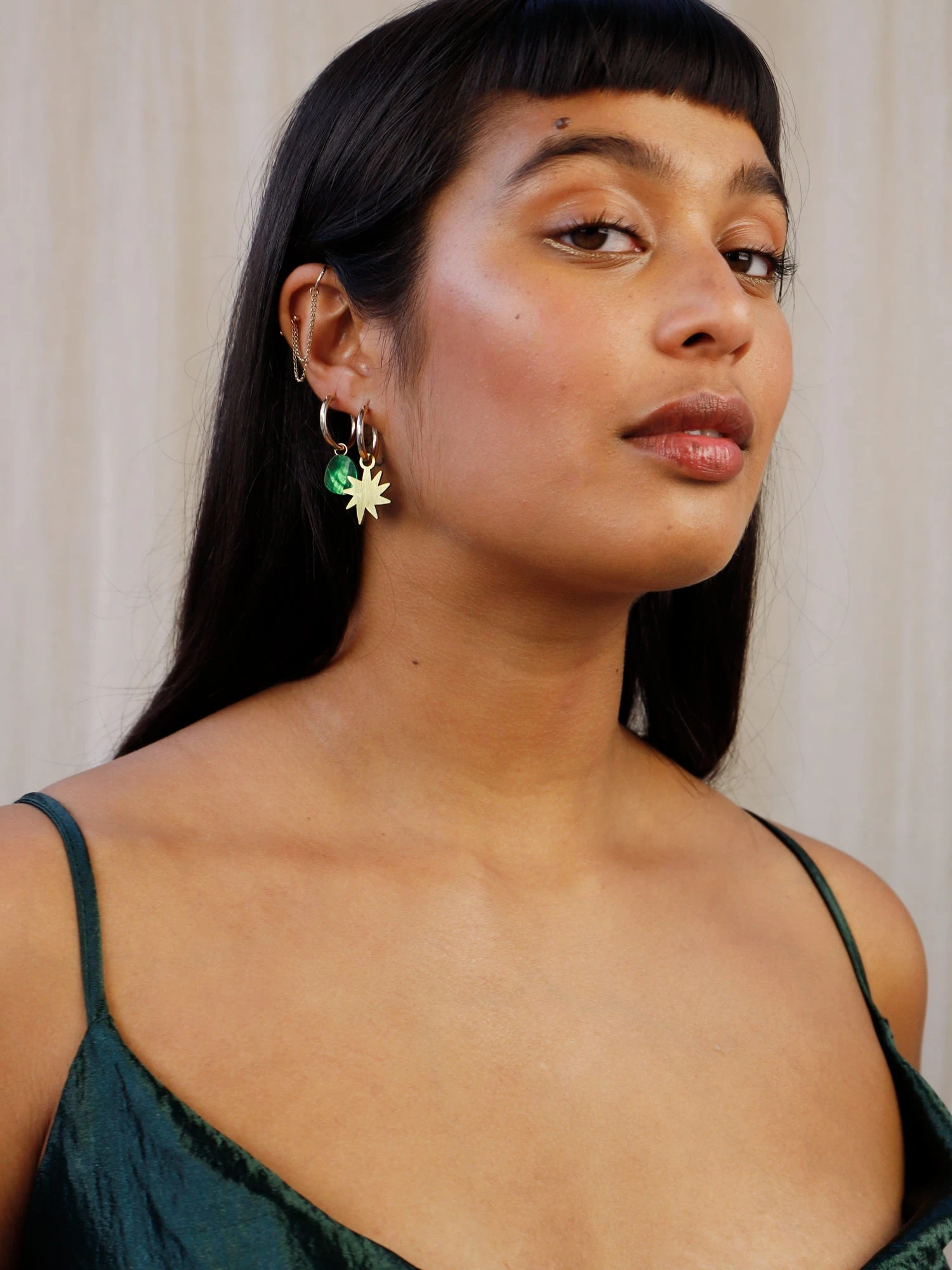 Wolf & Moon Kara Charm Hoops 13 Wolf & Moon Kara Charm Hoops - Image 11