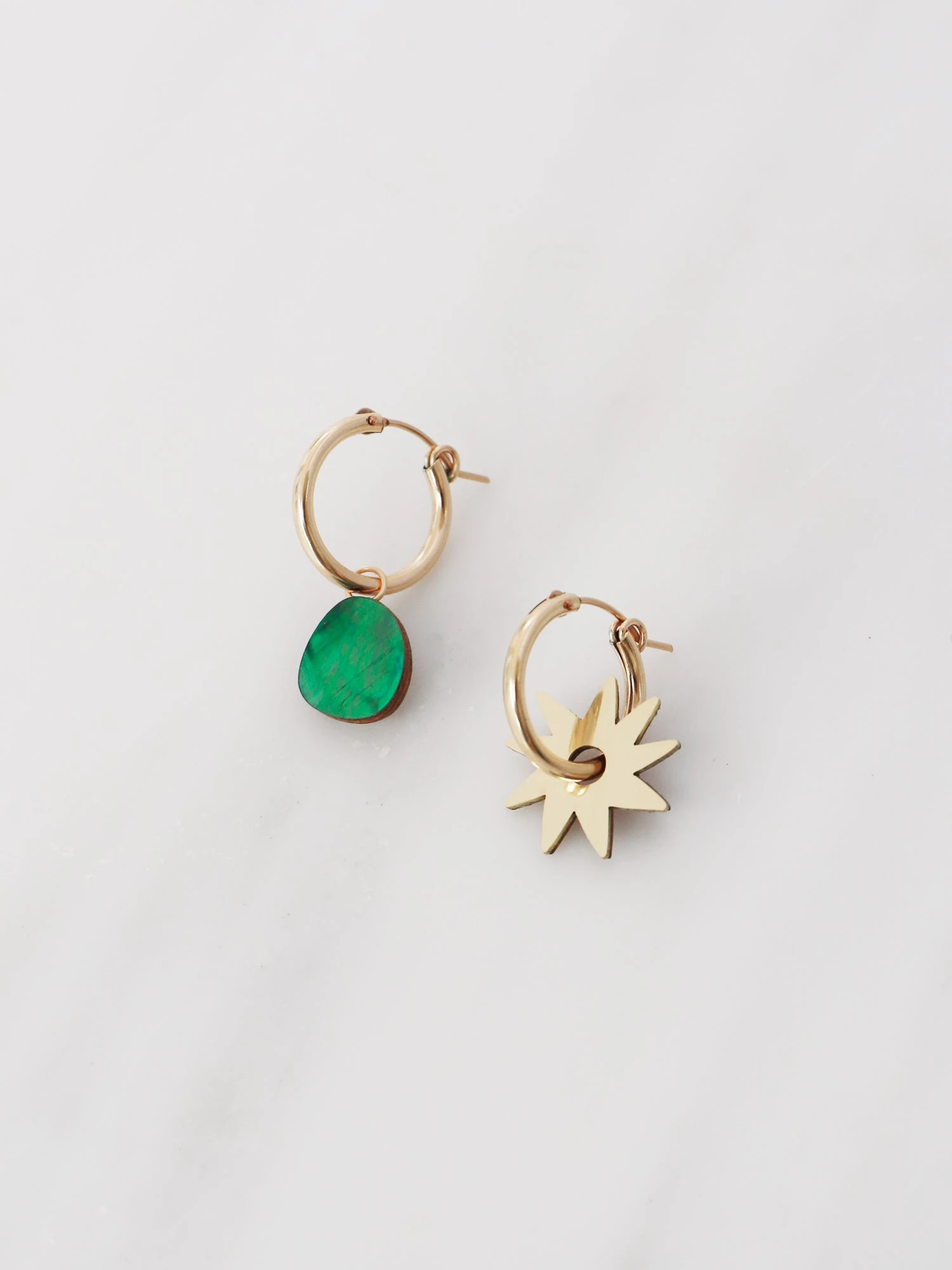 Wolf & Moon Kara Charm Hoops 10 Wolf & Moon Kara Charm Hoops - Image 8