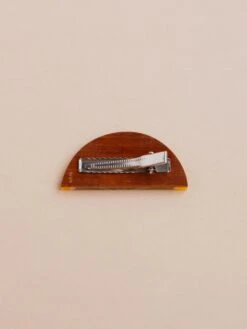 Wolf & Moon Lemon Slice Hair Clip -Wolf & Moon lemon hairclip lifestyle 3