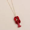 Wolf & Moon Lobster Necklace 2 Wolf & Moon Lobster Necklace -Wolf & Moon lobster necklace lifestyle 3 6855d642 2993 4912 acc4 44d95c7aa9db