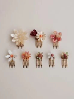 Wolf & Moon Meadow Comb Set In Dusky Pink -Wolf & Moon meadow set dusky pink lifestyle 2