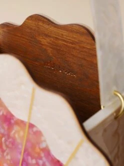 Wolf & Moon Scallop Shell Bag In Sunset 18 Wolf & Moon Scallop Shell Bag In Sunset -Wolf & Moon shell bag sunset lifestyle 7