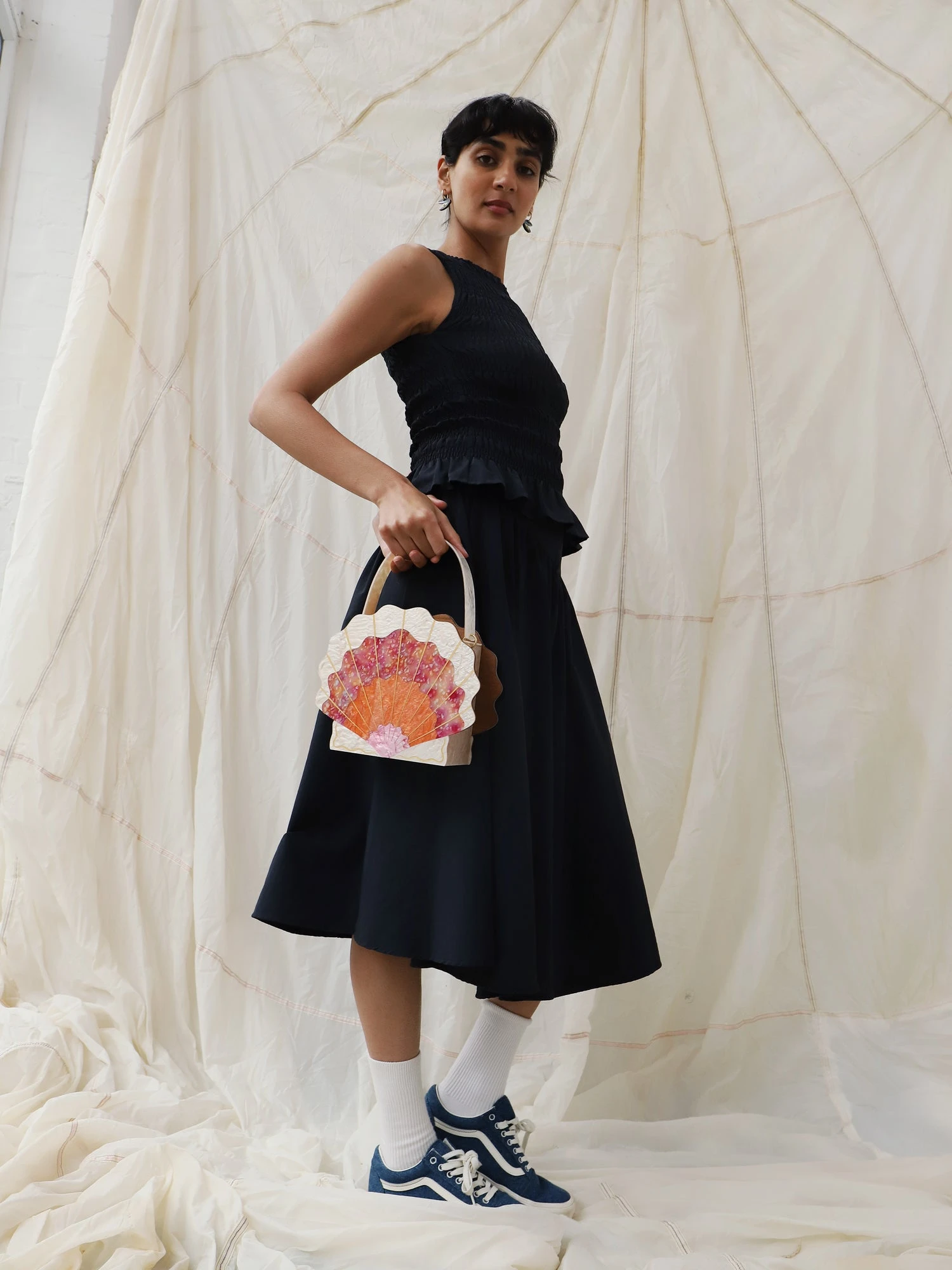 Wolf & Moon Scallop Shell Bag In Sunset 12 Wolf & Moon Scallop Shell Bag In Sunset - Image 10