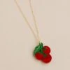 Wolf & Moon Tomato Necklace