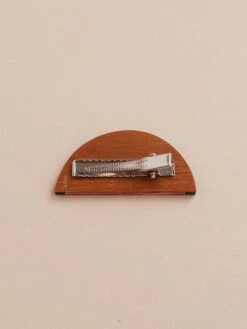 Wolf & Moon Watermelon Hair Clip -Wolf & Moon watermelon hairclip lifestyle 3